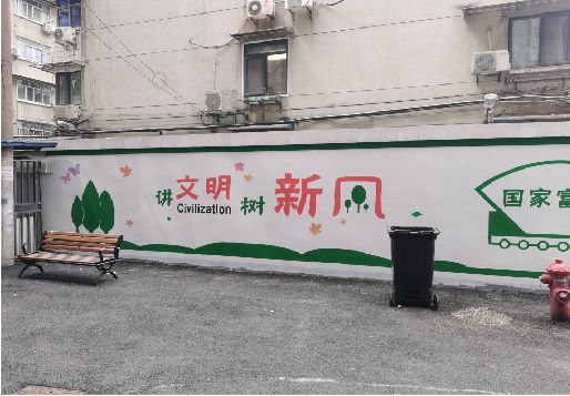 商城社区墙绘